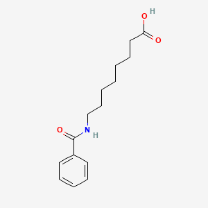 molecular formula C15H21NO3 B8784978 8-(Benzoylamino)octanoic acid CAS No. 43218-50-4