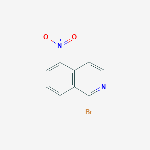 molecular formula C9H5BrN2O2 B8785028 1-Bromo-5-nitroisoquinoline 