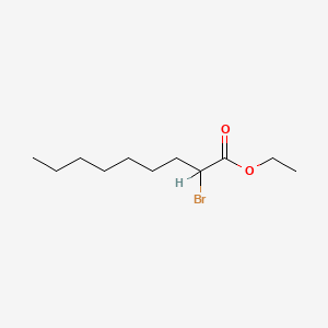 molecular formula C11H21BrO2 B8785053 ethyl 2-bromononanoate CAS No. 7425-60-7