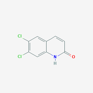 molecular formula C9H5Cl2NO B8785094 6,7-Dichloroquinolin-2(1h)-one 