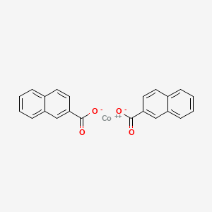 molecular formula C22H14CoO4 B8785113 Cobalt naphthenate CAS No. 157583-32-9