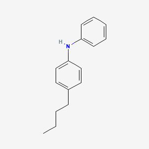 molecular formula C16H19N B8785160 4-Butyl-N-phenylaniline CAS No. 78888-05-8