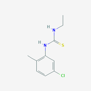 N-(5-chloro-2-methylphenyl)-N'-ethylthiourea