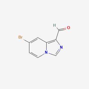 7-Bromoimidazo[1,5-a]pyridine-1-carbaldehyde