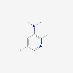 5-bromo-N,N,2-trimethylpyridin-3-amine
