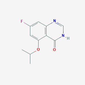 7-Fluoro-5-isopropoxy-3,4-dihydroquinazolin-4-one