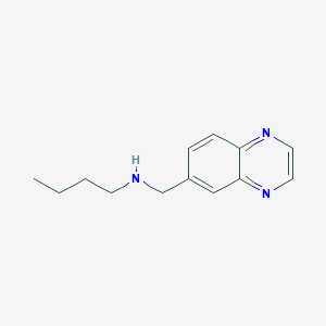 6-n-Butylaminomethyl-quinoxaline