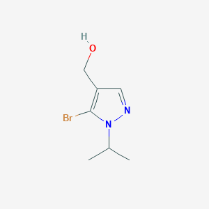 (5-Bromo-1-isopropyl-1H-pyrazol-4-YL)methanol