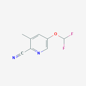 5-(Difluoromethoxy)-3-methylpicolinonitrile