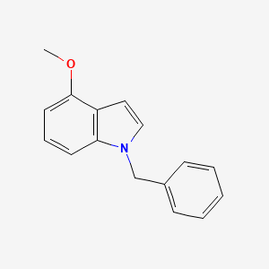 1H-Indole, 4-methoxy-1-(phenylmethyl)-