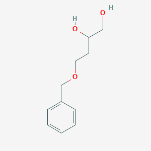 molecular formula C11H16O3 B8785455 4-(Benzyloxy)-1,2-butanediol 