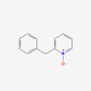 molecular formula C12H11NO B8785496 Pyridine, 2-(phenylmethyl)-, 1-oxide CAS No. 20531-86-6