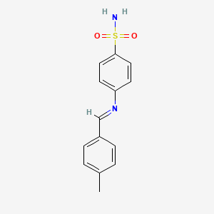 N-(4-Methylbenzylidene)-4-sulfamoylaniline
