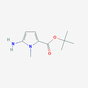 tert-Butyl 5-amino-1-methyl-1H-pyrrole-2-carboxylate