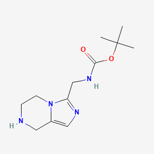 3-(Boc-aminomethyl)-5,6,7,8-tetrahydroimidazo[1,5-A]pyrazine