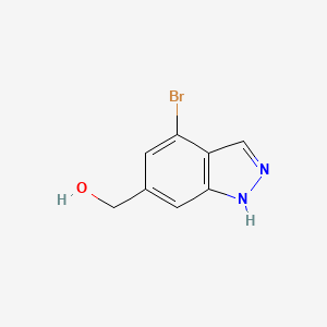 (4-bromo-1H-indazol-6-yl)methanol