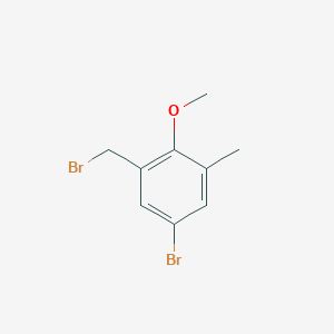 5-Bromo-2-methoxy-3-methylbenzyl bromide