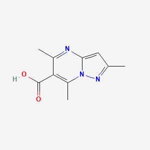 2,5,7-Trimethylpyrazolo[1,5-A]pyrimidine-6-carboxylic acid