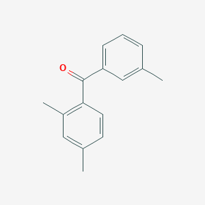 (2,4-Dimethylphenyl)-(3-methylphenyl)methanone