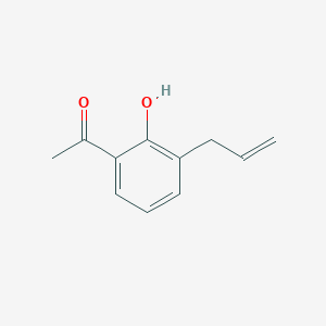 molecular formula C11H12O2 B8785911 2'-Hydroxy-3'-allylacetophenone CAS No. 58621-39-9
