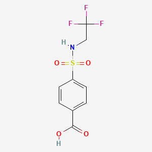 4-{[(2,2,2-Trifluoroethyl)amino]sulfonyl}benzoic acid