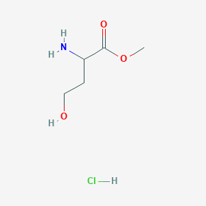 molecular formula C5H12ClNO3 B8785990 L-HomoserineMethylEsterHydrochloride 