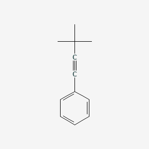 molecular formula C12H14 B8786011 Phenyl-t-butylacetylene CAS No. 4250-82-2