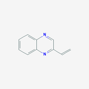 molecular formula C10H8N2 B8786062 2-Vinylquinoxaline CAS No. 77208-21-0