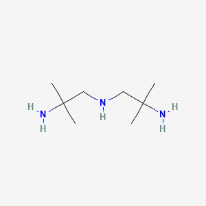molecular formula C8H21N3 B8786075 Di-(2-aminoisobutyl)amine CAS No. 80135-19-9