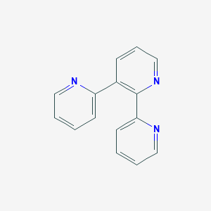 molecular formula C15H11N3 B8786106 2,2':3',2''-Terpyridine CAS No. 72847-58-6