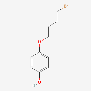 molecular formula C10H13BrO2 B8786120 4-(4-Bromo-butoxy)-phenol 
