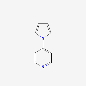 molecular formula C9H8N2 B8786127 4-(N-Pyrrolyl)pyridine 