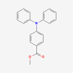 molecular formula C20H17NO2 B8786145 Methyl 4-(diphenylamino)benzoate CAS No. 25069-30-1
