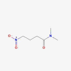 molecular formula C6H12N2O3 B8786172 N,N-Dimethyl-4-nitro-butyramide CAS No. 56579-88-5
