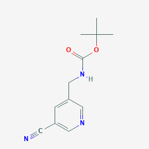 tert-Butyl ((5-cyanopyridin-3-yl)methyl)carbamate