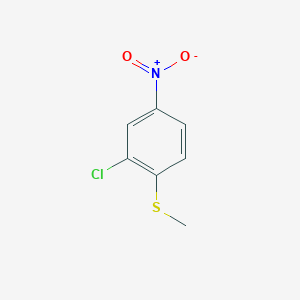 2-Chloro-1-(methylsulfanyl)-4-nitrobenzene