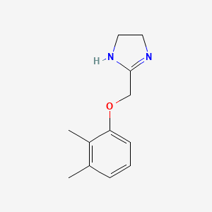 2-[(2,3-dimethylphenoxy)methyl]-4,5-dihydro-1H-imidazole