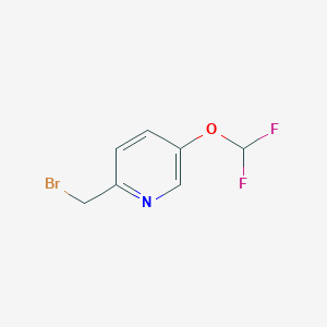 2-(Bromomethyl)-5-(difluoromethoxy)pyridine