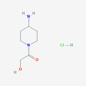 1-(4-Aminopiperidin-1-yl)-2-hydroxyethanone hydrochloride