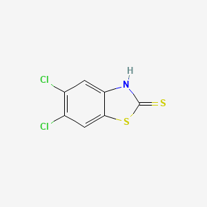5,6-dichlorobenzo[d]thiazole-2(3H)-thione