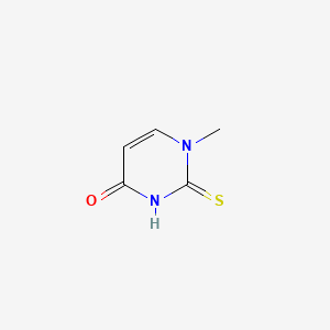 1H,3H-Pyrimidine-4-one-2-thione, 1-methyl-
