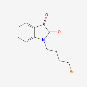 molecular formula C12H12BrNO2 B8786636 1-(4-Bromobutyl)isatin 