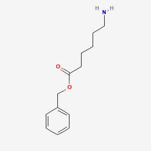 molecular formula C13H19NO2 B8786717 Benzyl 6-aminohexanoate CAS No. 5515-01-5