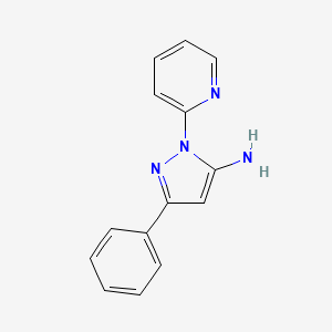 1-Pyridyl-3-phenyl-5-aminopyrazole