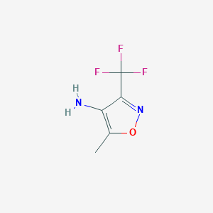 5-Methyl-3-(trifluoromethyl)isoxazol-4-amine