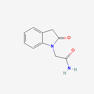 2-(2-Oxoindolin-1-yl)acetamide