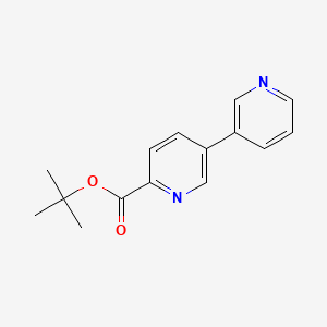 molecular formula C15H16N2O2 B8787459 tert-Butyl [3,3'-bipyridine]-6-carboxylate 