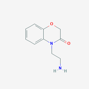 4-(2-Aminoethyl)-3,4-dihydro-2H-1,4-benzoxazin-3-one