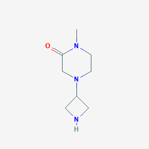 4-Azetidin-3-yl-1-methylpiperazin-2-one