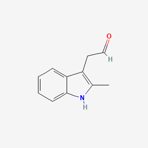 2-(2-methyl-1H-indol-3-yl)acetaldehyde